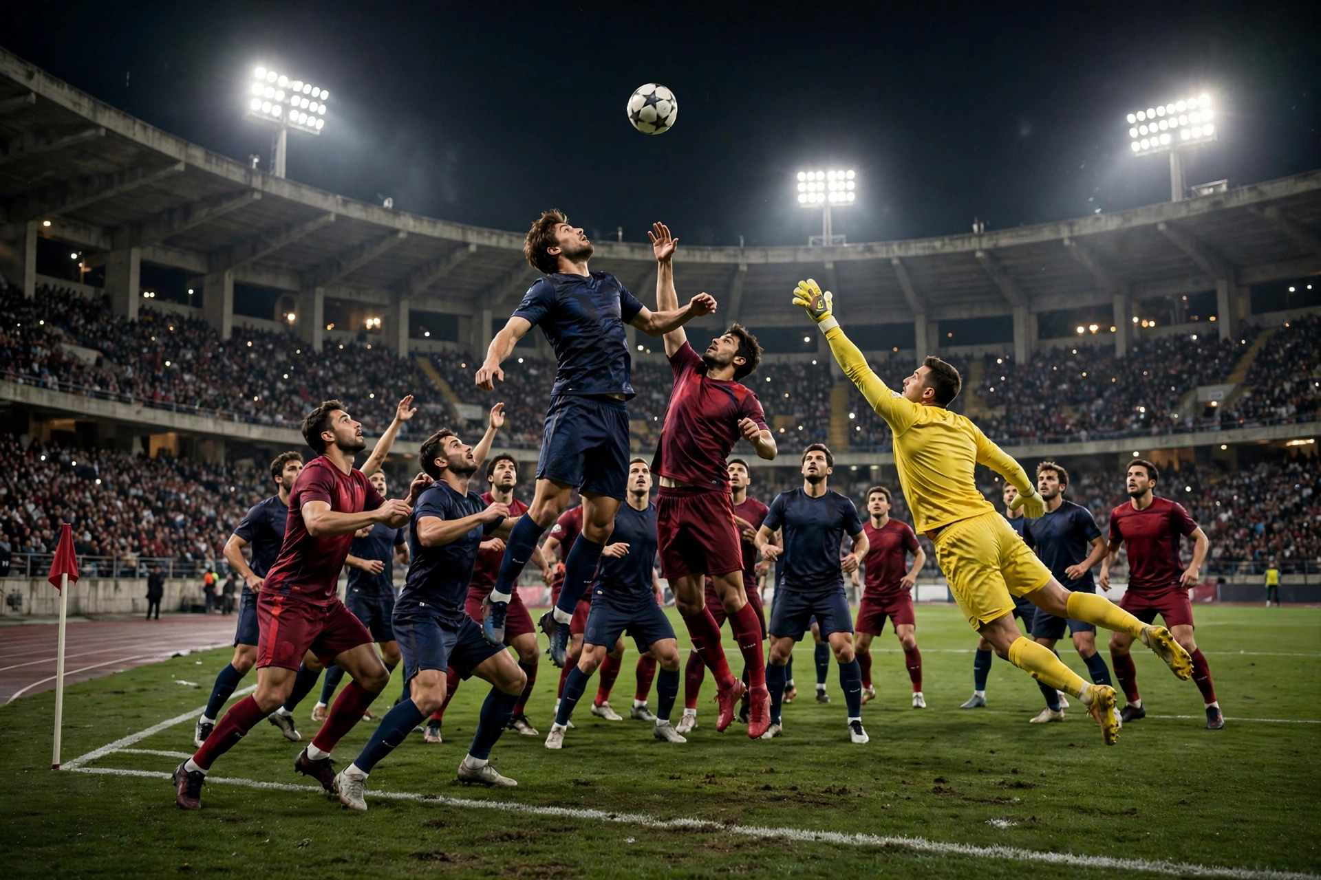 Corner-kick chaos in the penalty box as Roma vs Real Madrid turned into a Champions League classic